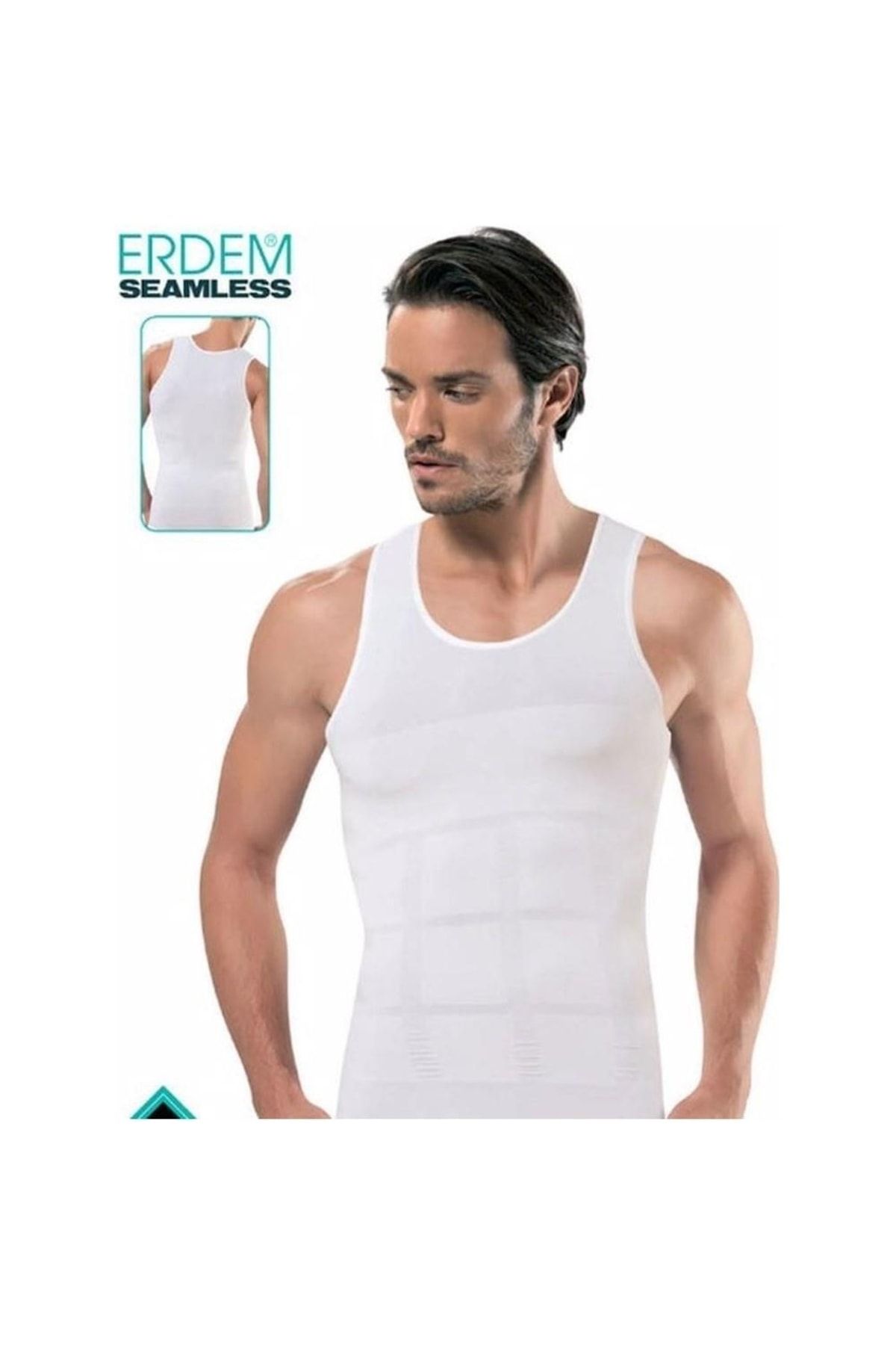 ERDEM ERKEK ATLET 3 ADET SİYAH-M