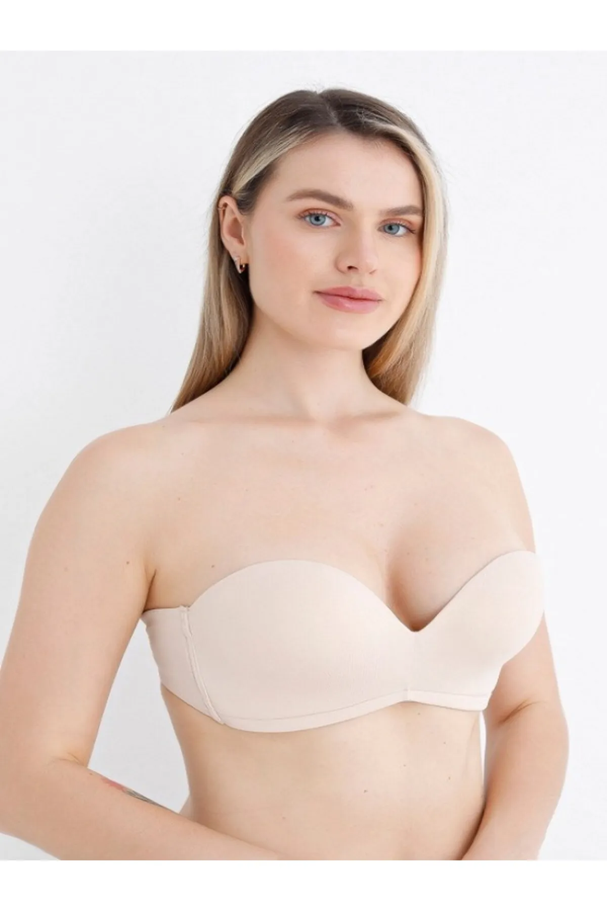 NBB 30025 Desteksiz Straplez Sütyen TEN-90 NBB 30025 Desteksiz Straplez Sütyen TEN-90