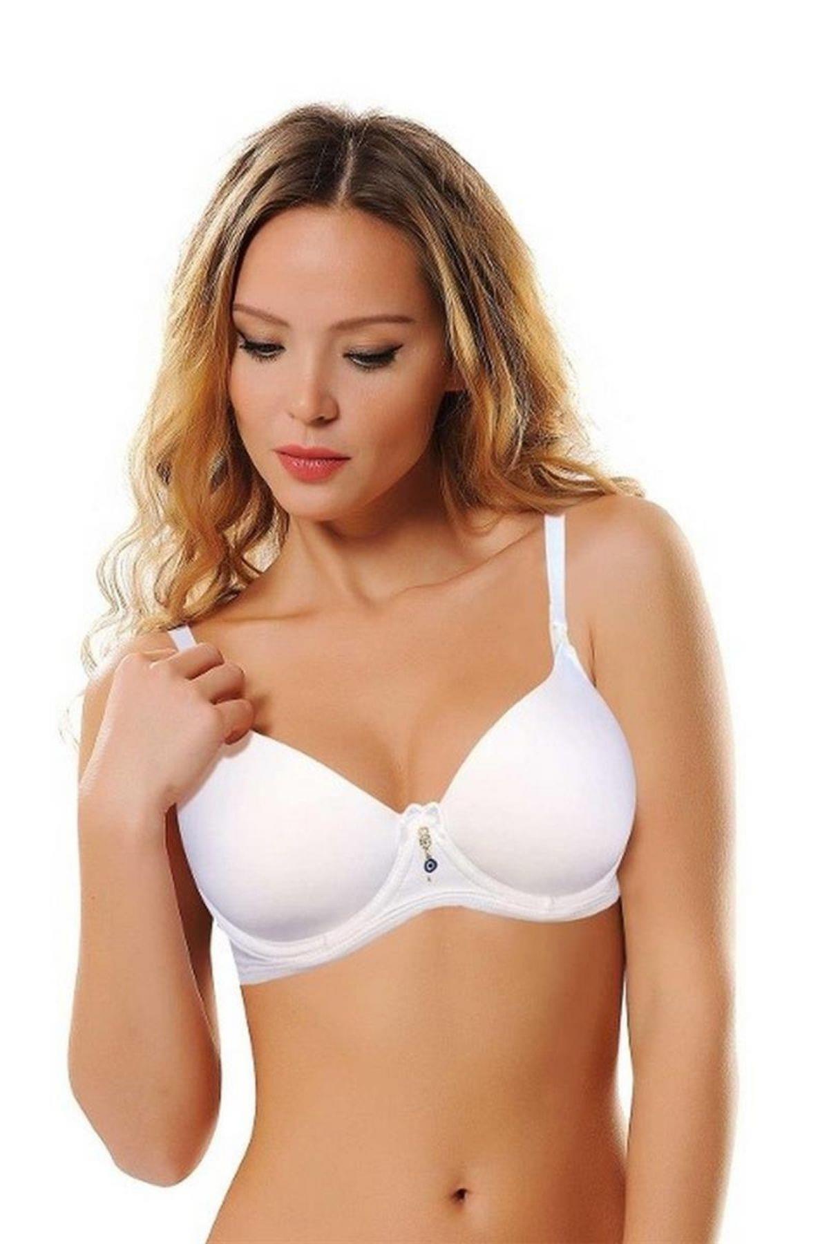 NBB 3628 KAPLI EMZIRME SUTYEN.BEYAZ-95