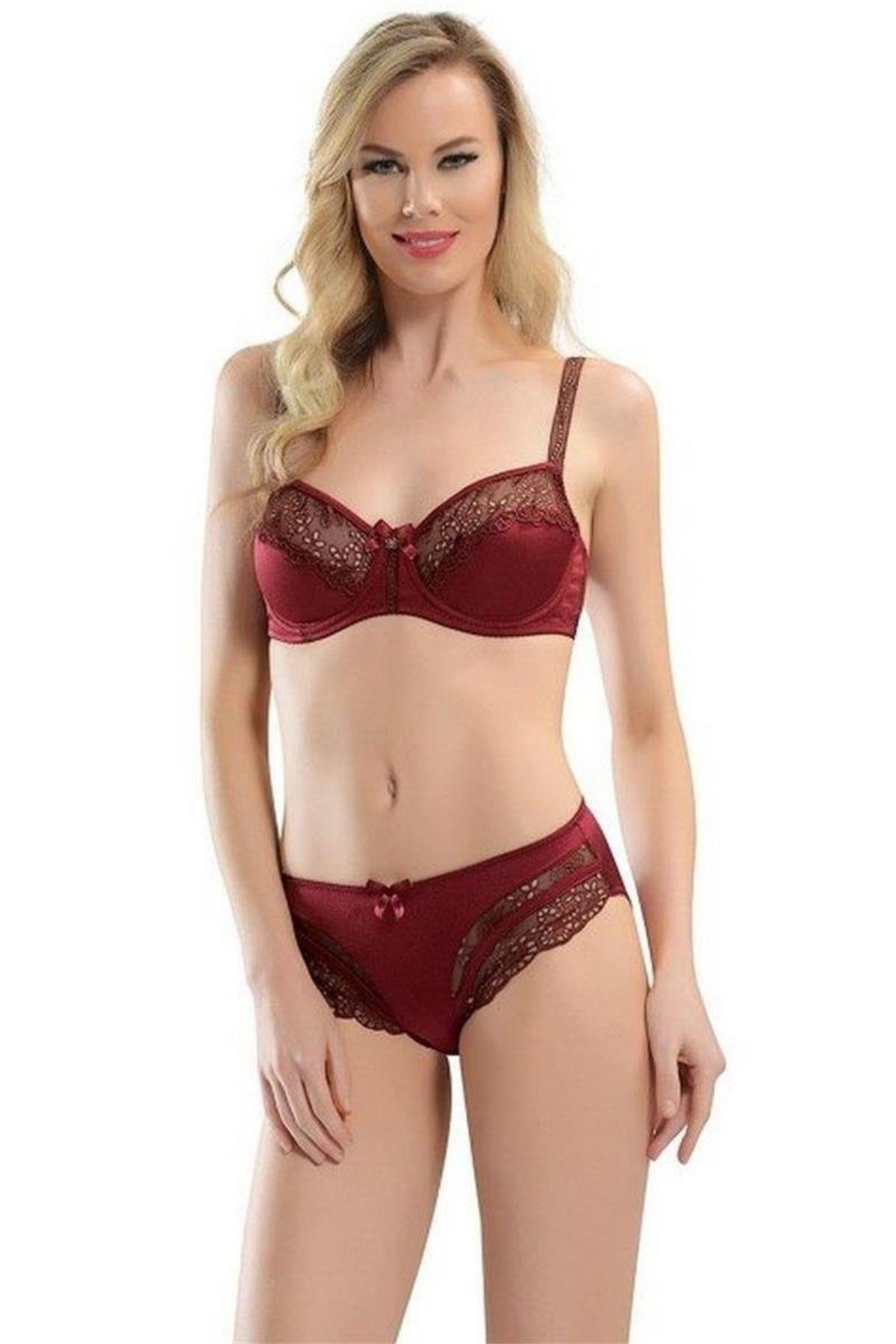 NBB 4343 BOS SUTYEN KULOT TAKIM BORDO-90 NBB 4343 BOS SUTYEN KULOT TAKIM BORDO-90