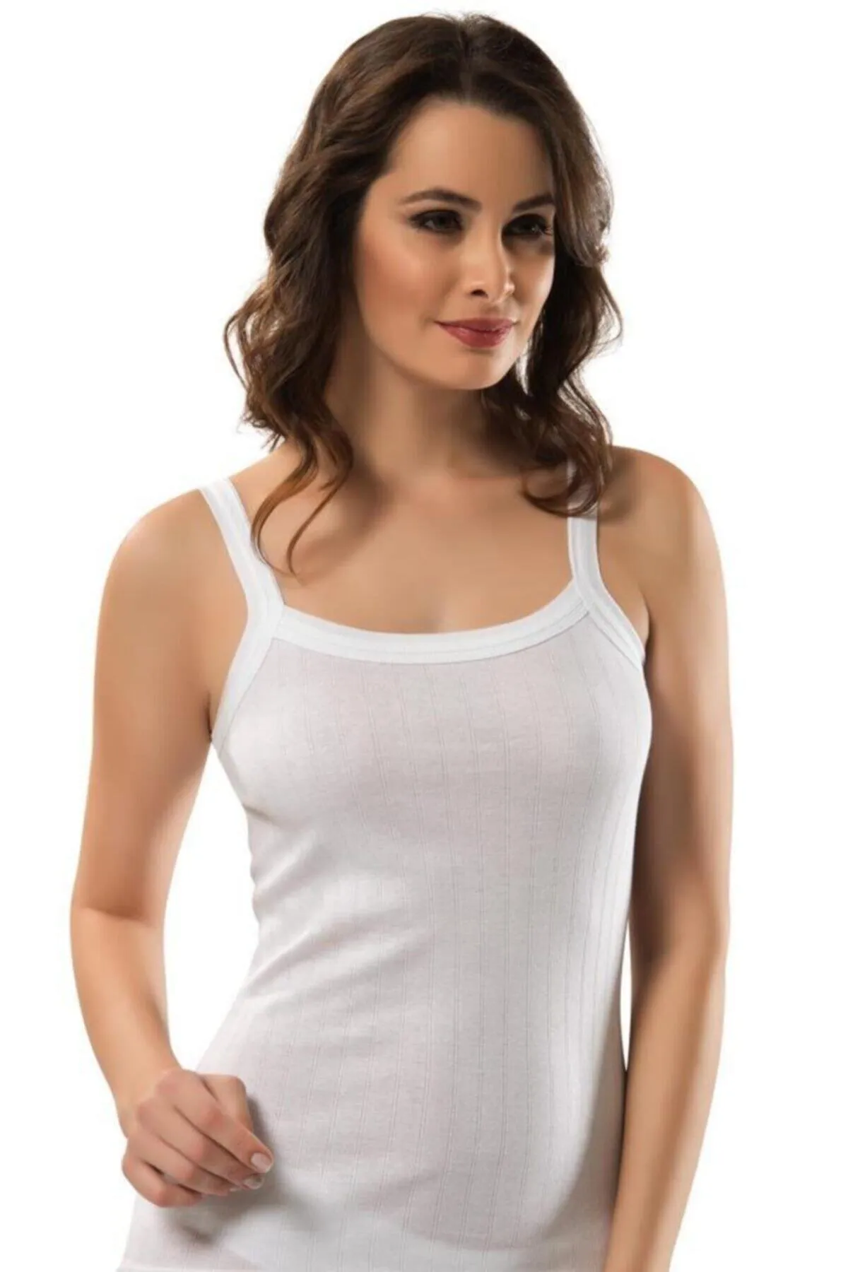 Erdem 2203 Kaşkorse Atlet BEYAZ-M