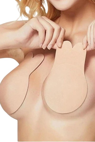 Göğüs Dikleştirici ve Göğüs Ucu Kapatıcı Hayalet Sütyen TEN-L/XL