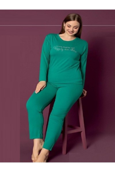 Kadın Bambu Battal Pijama Takımı YENİ SEZON