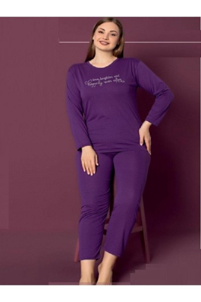 Kadın Bambu Battal Pijama Takımı YENİ SEZON